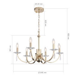 Подвесная люстра ST-Luce SL1405.203.06