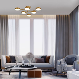Накладная люстра Escada 10273/6LED