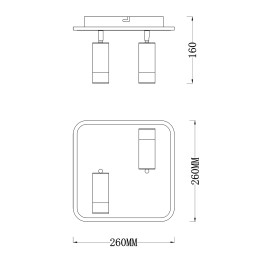 Спот Escada 20024SMA/01LED WH