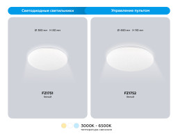 Накладной светильник Ambrella Light FZ1751
