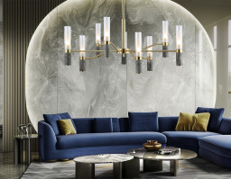 Люстра на штанге Ambrella Light LH53355