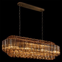 Подвесная люстра LOFT IT 10579/1000R Amber