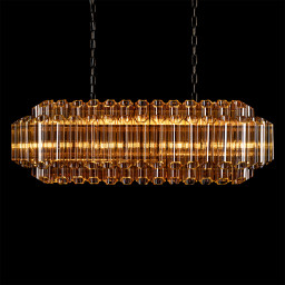 Подвесная люстра LOFT IT 10579/1000R Amber
