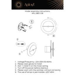 Бра APLOYT APL.086.11.06