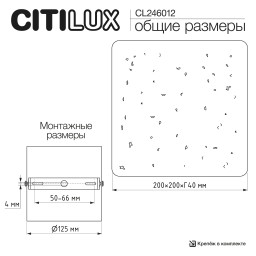 Бра Citilux CL246012