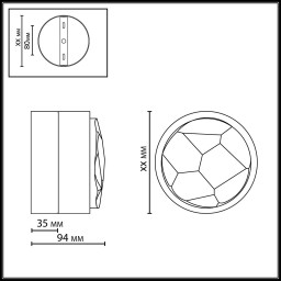 Бра Odeon Light 7174/5WL