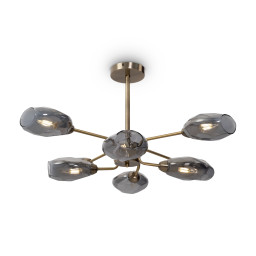 Люстра на штанге Freya FR5327CL-08BZ