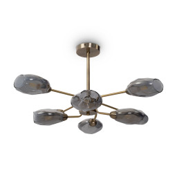 Люстра на штанге Freya FR5327CL-08BZ