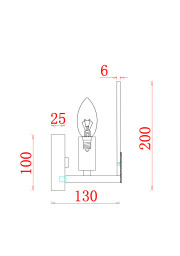 Бра Freya FR5237WL-01BS