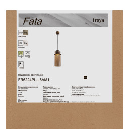 Подвесной светильник Freya FR6224PL-L6AM1