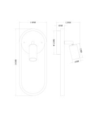 Бра Freya FR6074WL-L10G