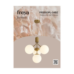 Подвесная люстра Freya FR5500PL-04BZ