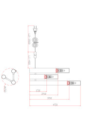 Настольная лампа Freya FR5109TL-03G