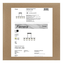 Люстра на штанге Freya FR5474PL-05B