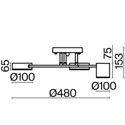 Накладная люстра Freya FR6048CL-L6B