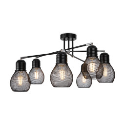 Люстра на штанге Freya FR5069PL-06B