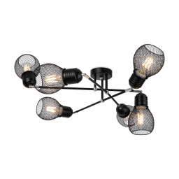 Люстра на штанге Freya FR5069PL-06B