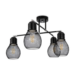 Люстра на штанге Freya FR5069PL-04B
