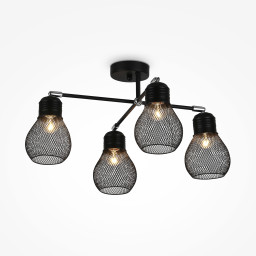 Люстра на штанге Freya FR5069PL-04B