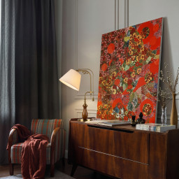Настольная лампа LOFT IT 10569T Dark wood