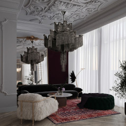 Подвесная люстра LOFT IT 10208/1000 Gunmetal