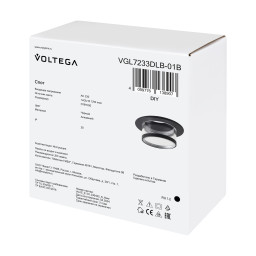 Встраиваемый светильник Voltega VGL7233DLB-01B