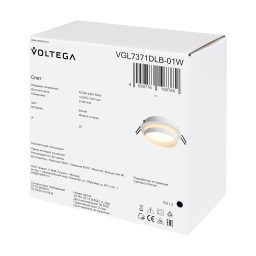 Встраиваемый светильник Voltega VGL7371DLB-01W