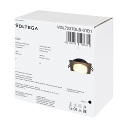 Встраиваемый светильник Voltega VGL7237DLB-01B1