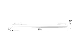 Светильник на шине Lumker SY-LINK-600-BL-24-WW