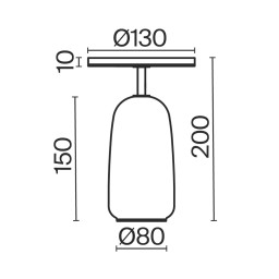 Настольная лампа Maytoni MOD522TL-L6BG3K