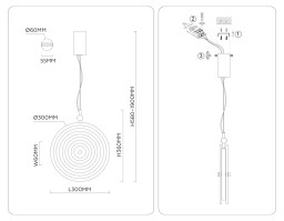 Подвесной светильник Ambrella Light LH31125