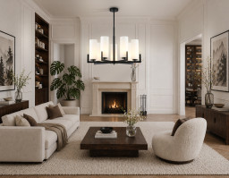 Люстра на штанге Ambrella Light LH56058
