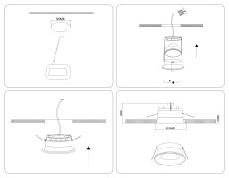 Встраиваемый светильник Ambrella Light TN6760