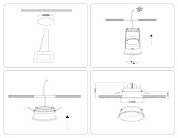 Встраиваемый светильник Ambrella Light TU51815