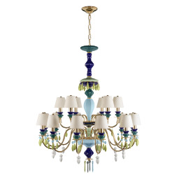 Подвесная люстра LOFT IT 10203/12+6 Green