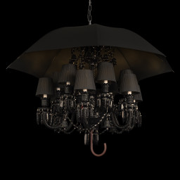 Подвесная люстра LOFT IT 10556/12 Black