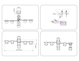Накладная люстра Ambrella Light FL51671