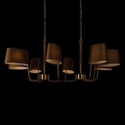 Подвесная люстра LOFT IT 10527/8 Brass