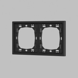 Рамка Denkirs DK-S01FR2-BK