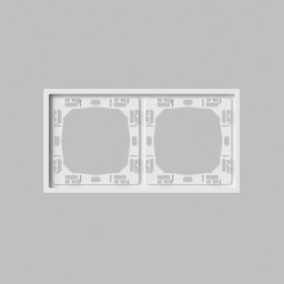 Рамка Denkirs DK-S01FR2-WH