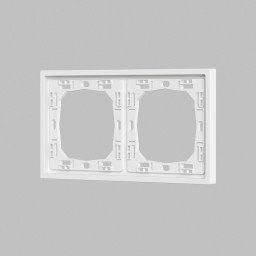 Рамка Denkirs DK-S01FR2-WH