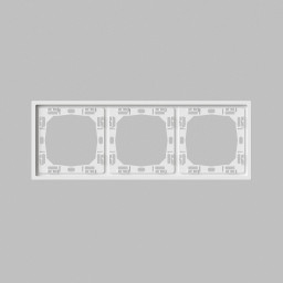 Рамка Denkirs DK-S01FR3-WH