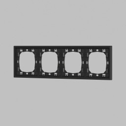 Рамка Denkirs DK-S01FR4-BK