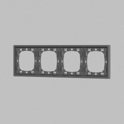 Рамка Denkirs DK-S01FR4-GY