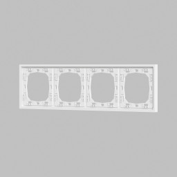 Рамка Denkirs DK-S01FR4-WH