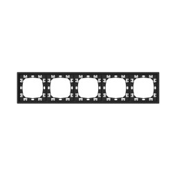Рамка Denkirs DK-S01FR5-BK