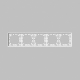 Рамка Denkirs DK-S01FR5-WH