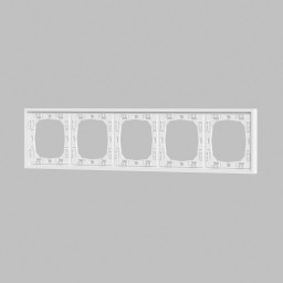 Рамка Denkirs DK-S01FR5-WH