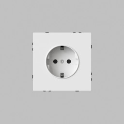 Розетка Denkirs DK-S01SKS-WH