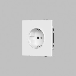 Розетка Denkirs DK-S01SKS-WH
